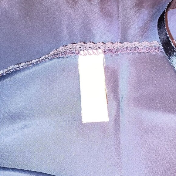 Barbizon Vintage Slip Dress/Lingerie Whimsy Goth Lace Trim Satin Adj Strap sz 32 - Picture 3 of 6